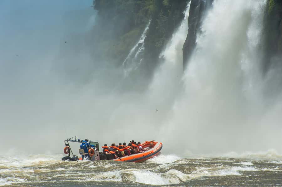 Brazilian Iguassu Falls,Bird park Boat Safari all tickets - Iguassu National Park on the Brazilian side: trails, history, and Devil’s Throat views