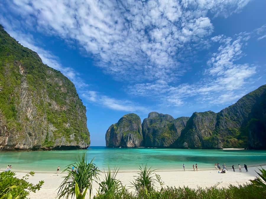 From Krabi: Phi Phi Early Bird & 4 Islands by Speedboat - Phi Leh (Pi Leh) Lagoon: calm-water snorkeling in the emerald lagoon