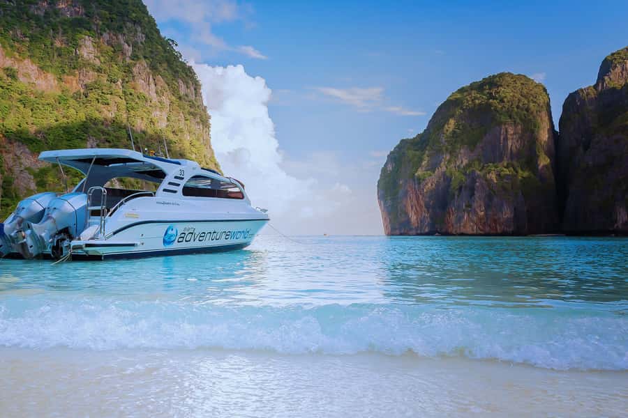From Phuket Or Khao Lak: Phi Phi Islands Early Bird Tour - Speedboat ride reality: fast, fun, and sometimes choppy