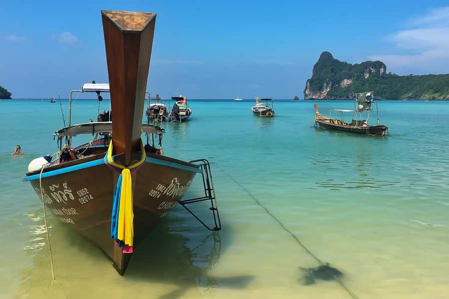 From Phuket Or Khao Lak: Phi Phi Islands Early Bird Tour - Snorkeling time on Phi Phi Don: gear provided, conditions matter