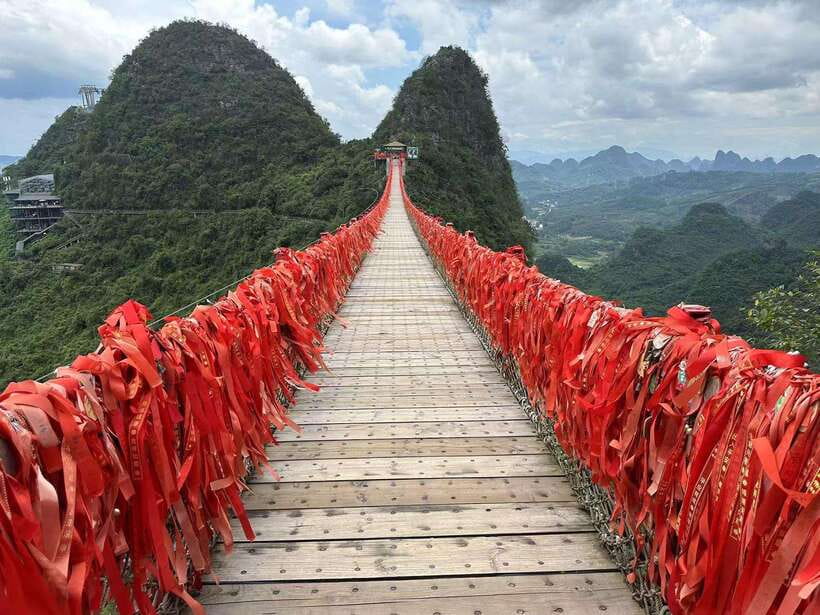 Guilin:1-Day Yangshuo bird's eye view mountains private tour - What you’ll do once you arrive at Ruyi Peak
