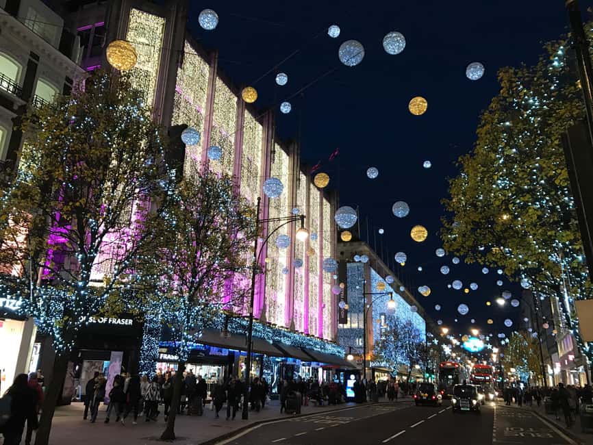 London Christmas Lights Open-Top Bus Tour. 2025 Early Bird - Why an open-top bus is a smart way to do London Christmas lights