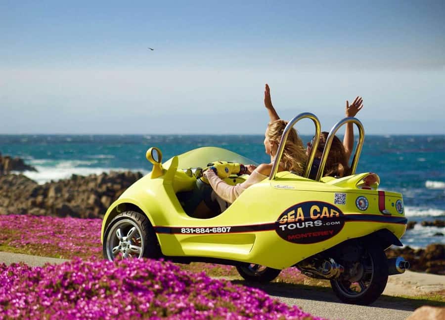 Monterey: Early Bird Special- 2 hours - The Big Idea: A Two-Seater GoCar Along Monterey Bay