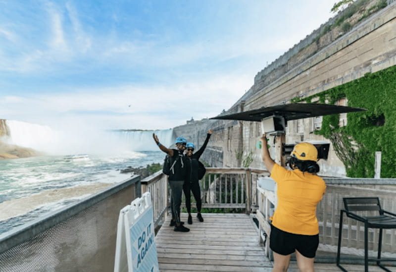 Niagara Falls, Canada: Early Bird Zip Line to The Falls - Gear up: helmet, harness, and the safety style you’ll feel fast