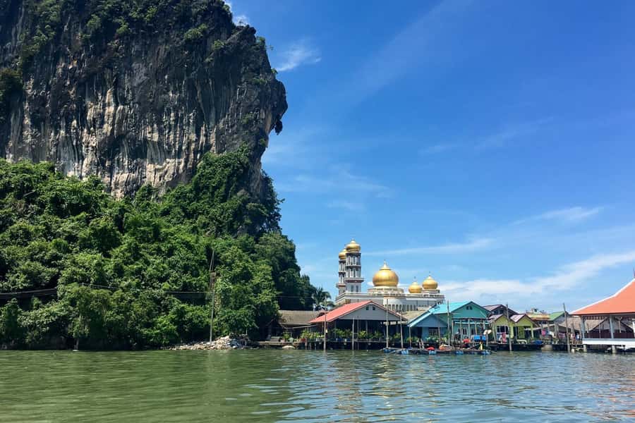 Phang Nga Bay: Early Bird James Bond & Beyond Tour - Lod Nai canoeing in Phang Nga Bay: the calm, local-feeling highlight