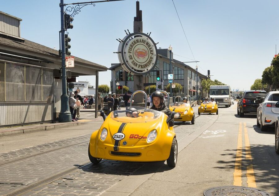 San Francisco: 3-Hour Early Bird GoCar Tour - Golden Gate Bridge stop: best use of the 15 minutes